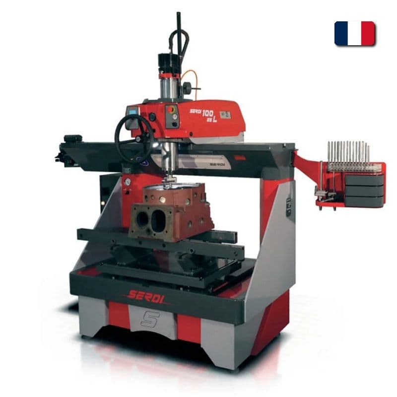 Valve guide and seat machining machine, SERDI 100 ES-L, SERDI | Holeks Tech