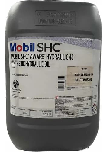 Aceite Mobil Shc Aware Hydraulic 46 20l. | Envío gratis