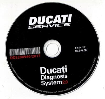 2017 Ducati Diagnosis System 2.0 dealer DDS service update CD 979000275 ...