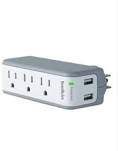 Belkin SurgePlus USB Swivel Surge Protector and Charger (power strip ...