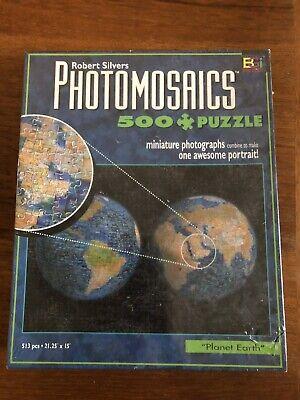 New Photomosaics Planet Earth 500 Pc Puzzle By Robert Silvers ...