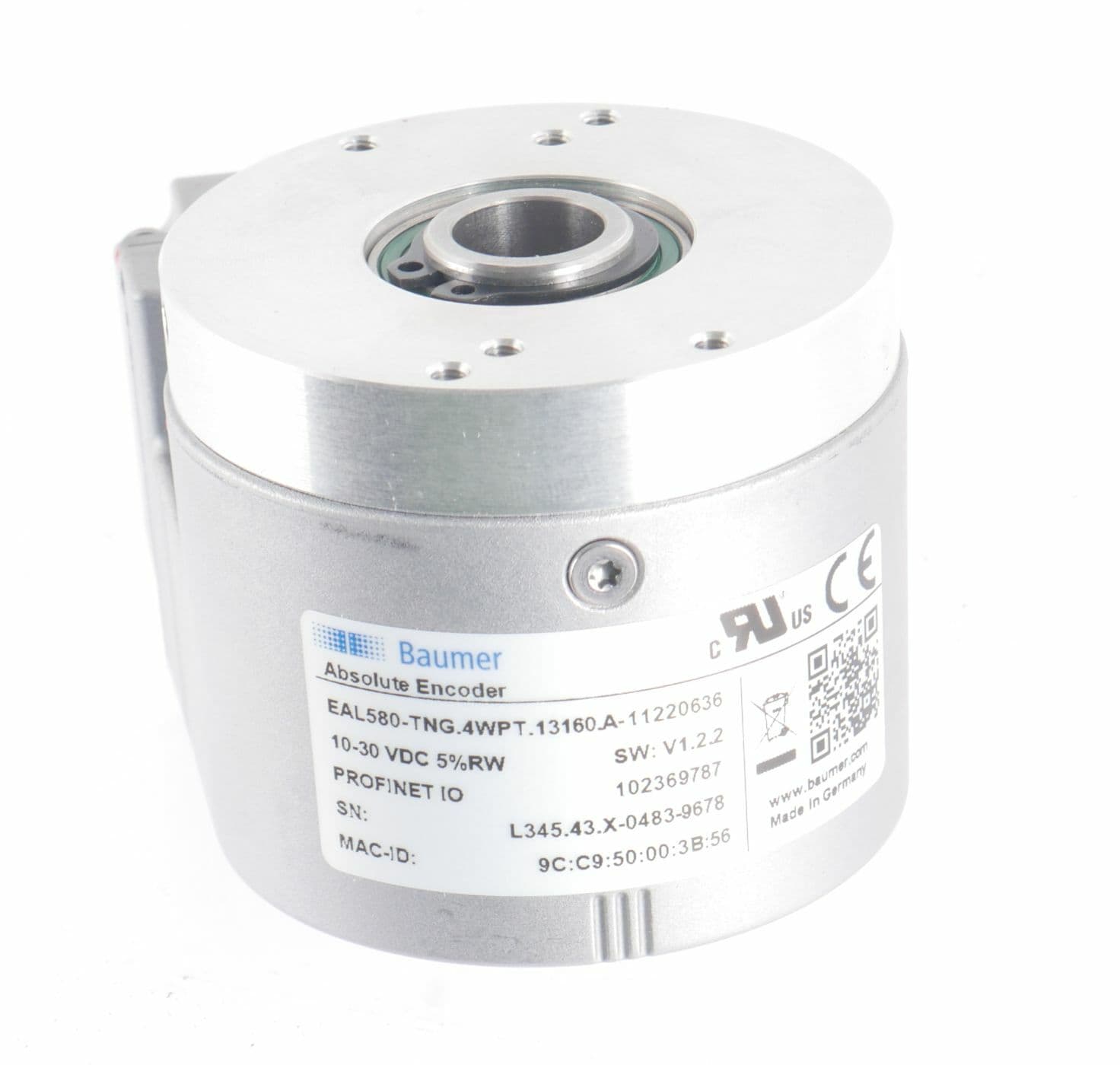 BAUMER EAL580-TNG.4WPT 13160.A-11220636 102369787 ABSOLUTE ENCODER ...