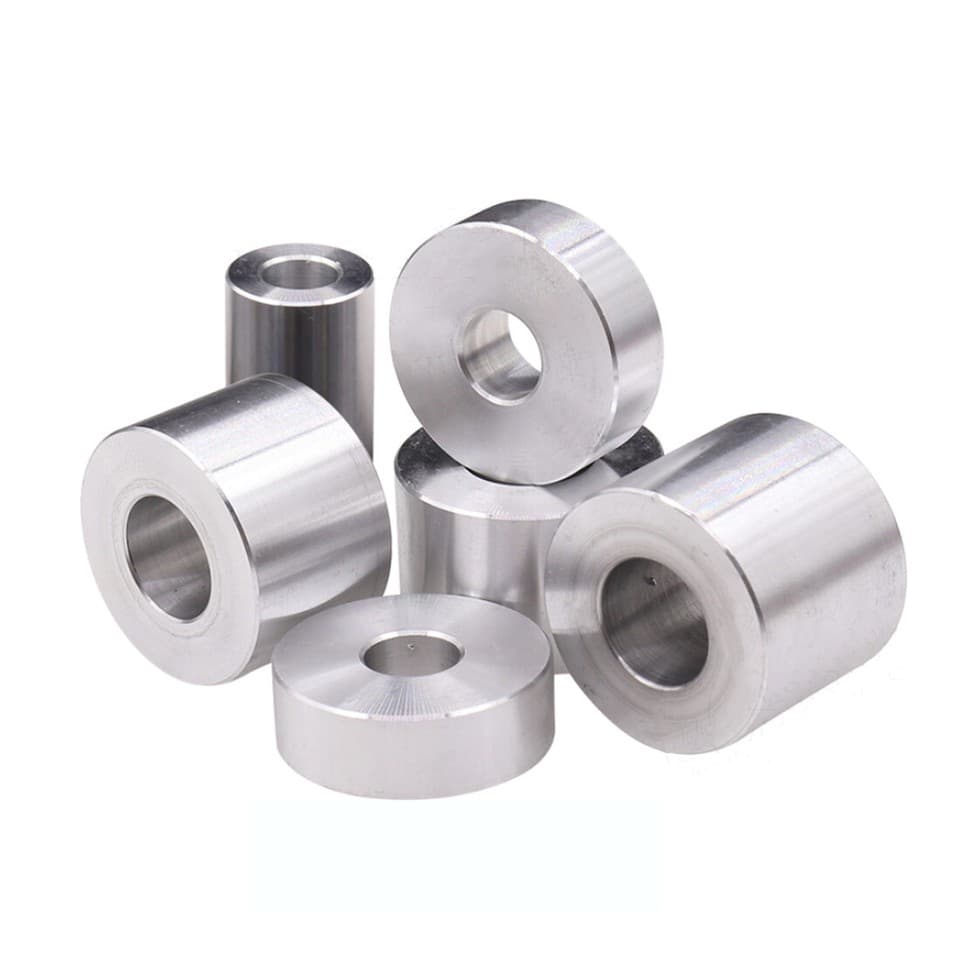 Round Spacer M8 M10 M12 Aluminium Stand Off Spacers Collar Bushes ...