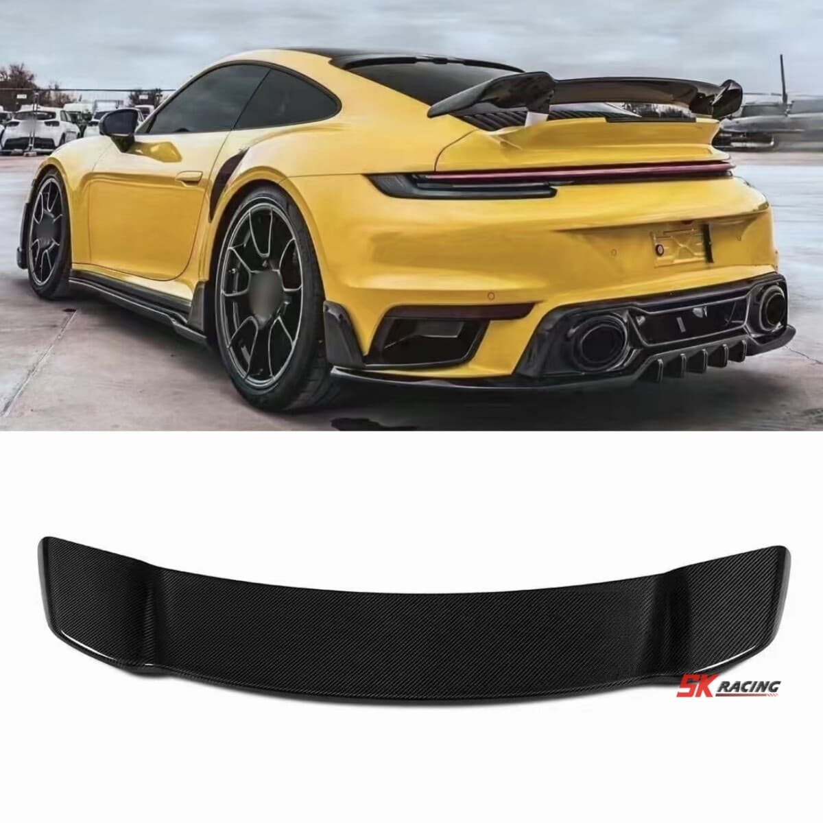 911 Turbo Spoiler Turbo S Design Rear Wing Spoiler For The Porsche 911
