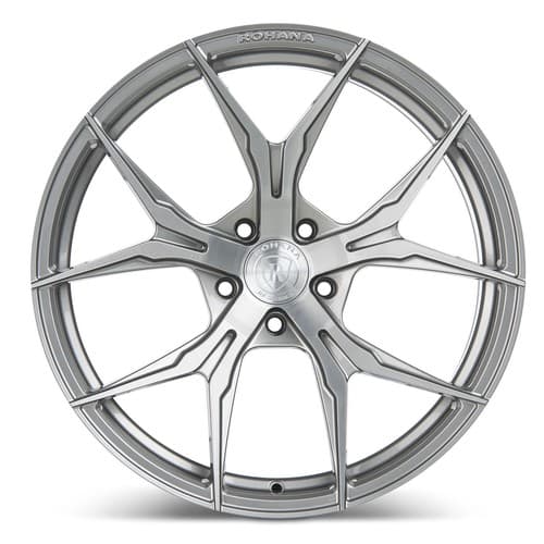 19" Rohana RFX5 Brushed Titanium Concave Wheels for Volkswagen | eBay