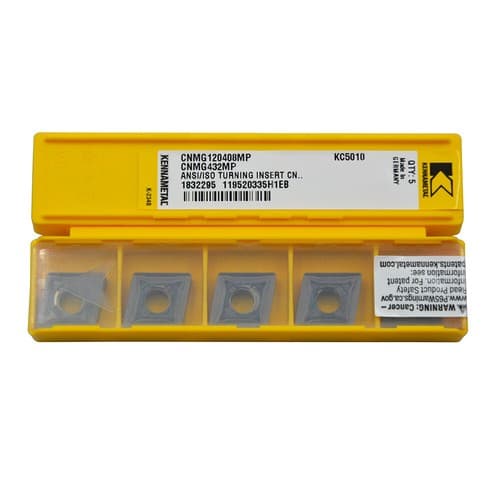 10Pcs KENNAMETAL Carbide Inserts CNMG120408MP CNMG432MP KC5010 Original ...