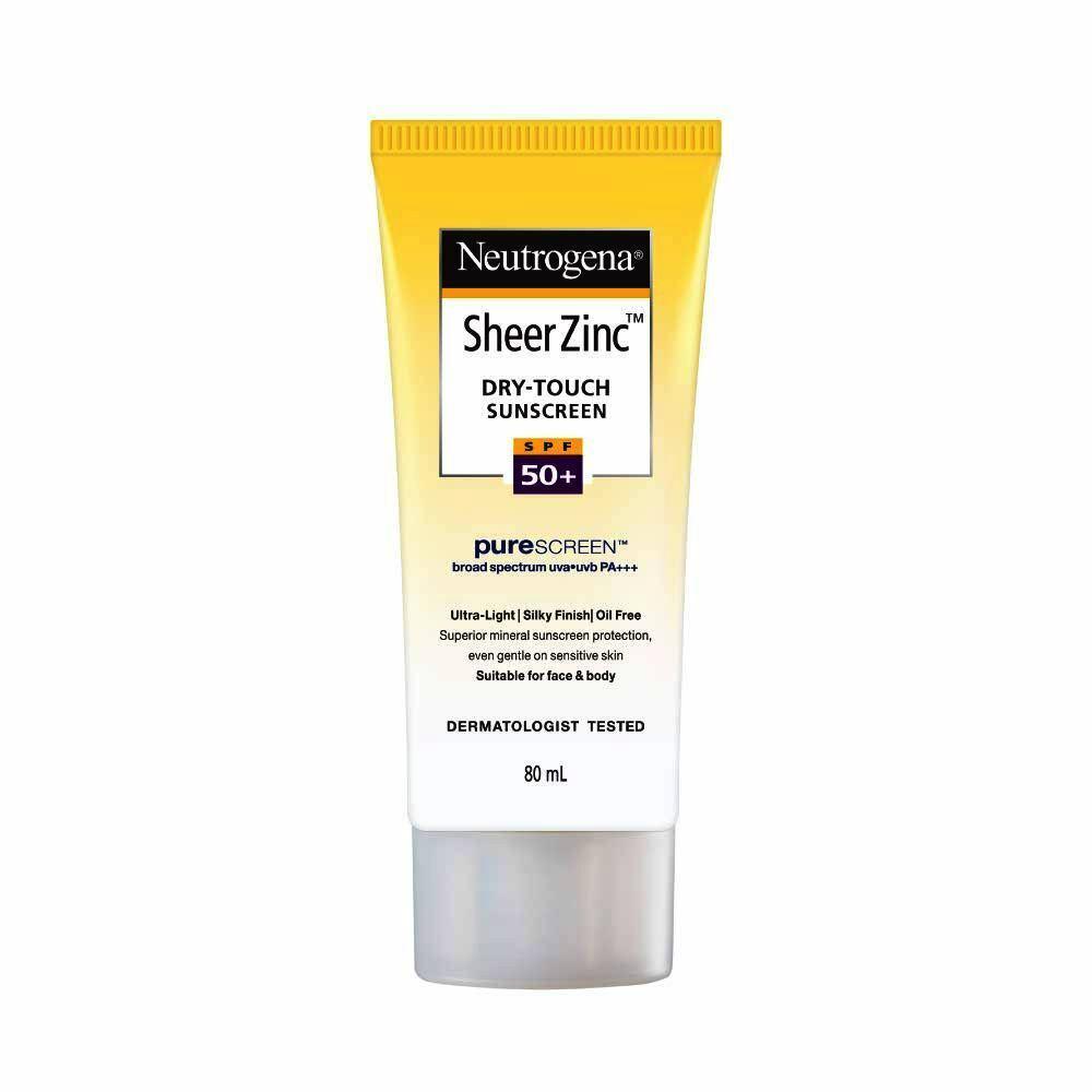 Neutrogena Sheer Zinc Dry-Touch Sunscreen SPF 50