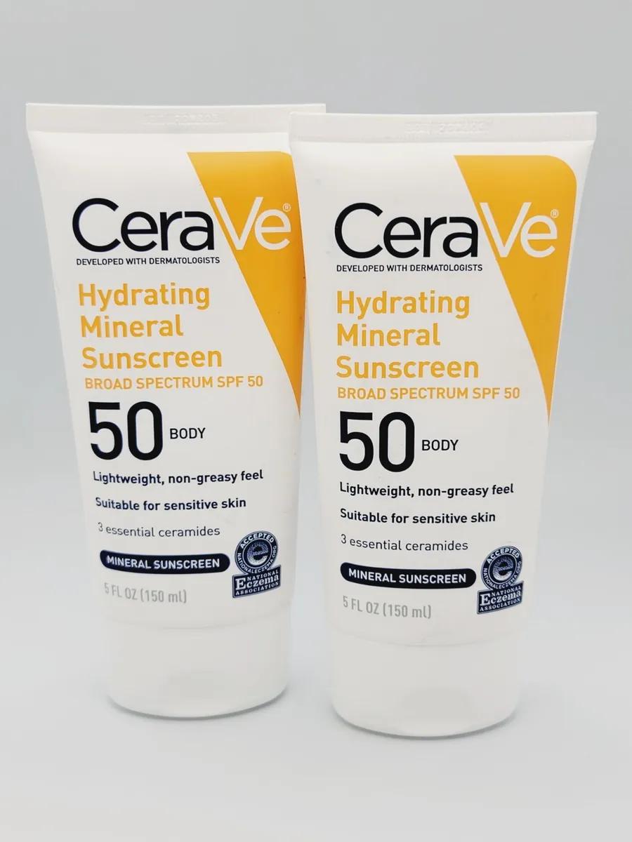 CeraVe Hydrating Mineral Sunscreen SPF 50