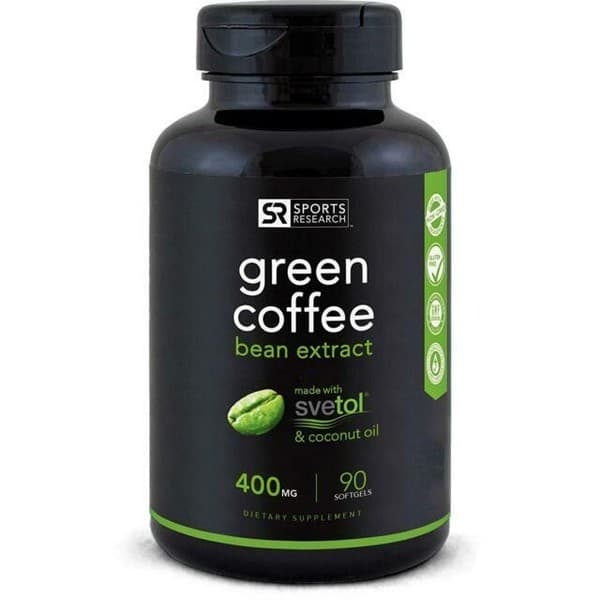 Svetol Green Coffee Bean Extract 90 Liquid Softgels With 400mg of ...