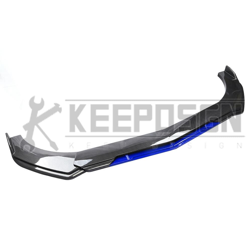 CARBON FIBER Body Kit Front Bumper Lip Splitter Spoiler for Subaru ...