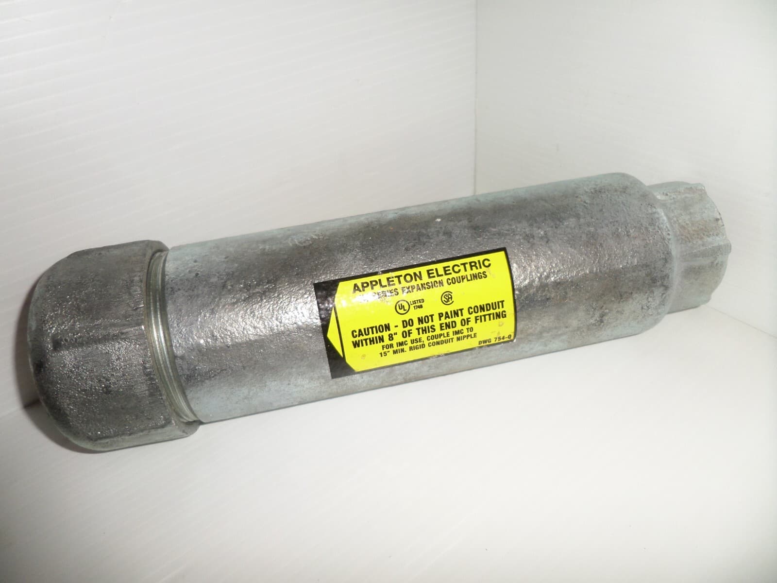 ⭐NEW⭐ APPLETON XJ1508 EXPANSION COUPLING 1-1/2" FITTING 8" MOVEMENT | eBay