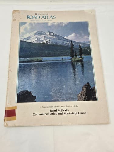 VINTAGE RAND MCNALLY ROAD ATLAS 1974 UNITED STATES / CANADA / MEXICO | eBay