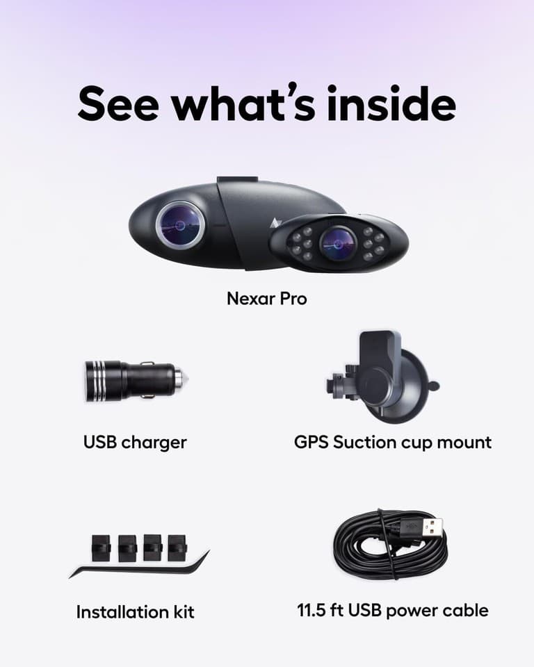 Nexar Pro GPS Dash Cam