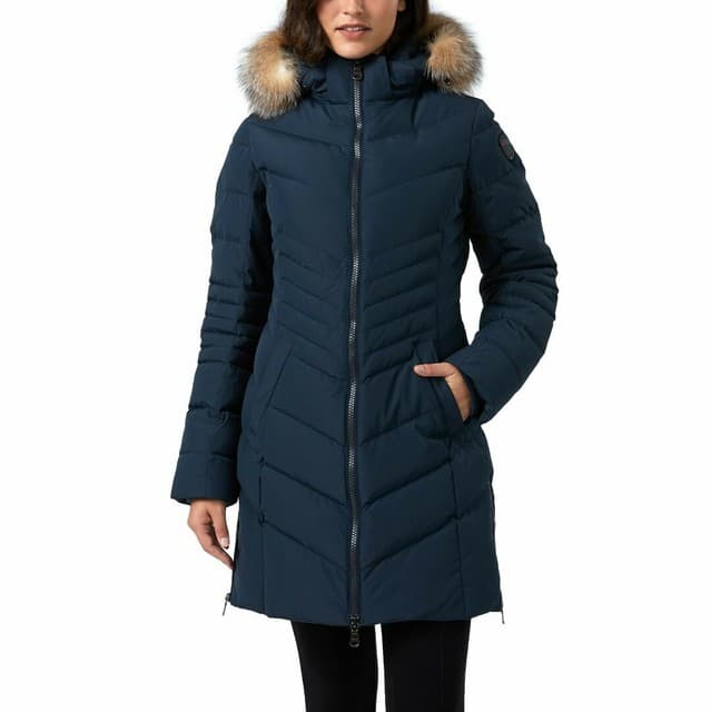 Pajar Canada Queens Size S Down Puffer Parka Womens Coat Jacket Goose ...
