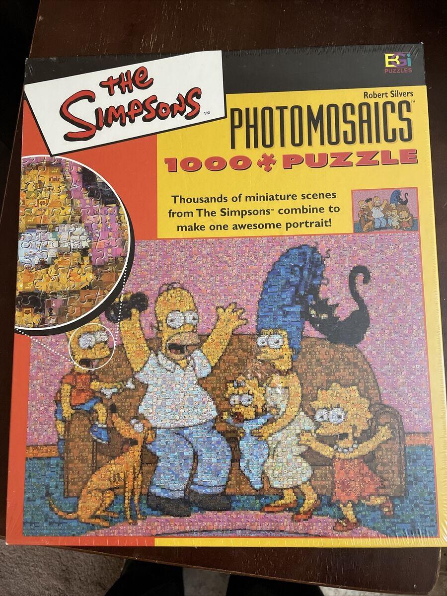 New The Simpsons Family Photomosaics 1000 Piece Jigsaw Puzzle ...