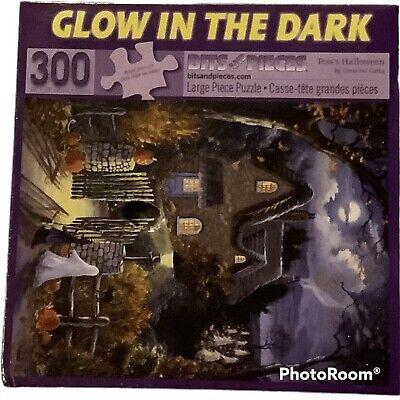 Bits & Pieces Tess's Halloween Glow in the Dark 300pc Puzzle | eBay