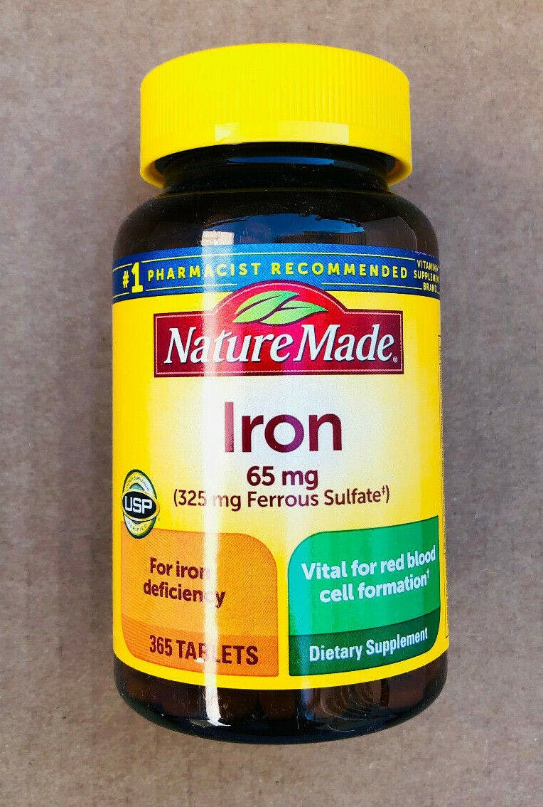 Nature Made Iron 65 mg Supplement