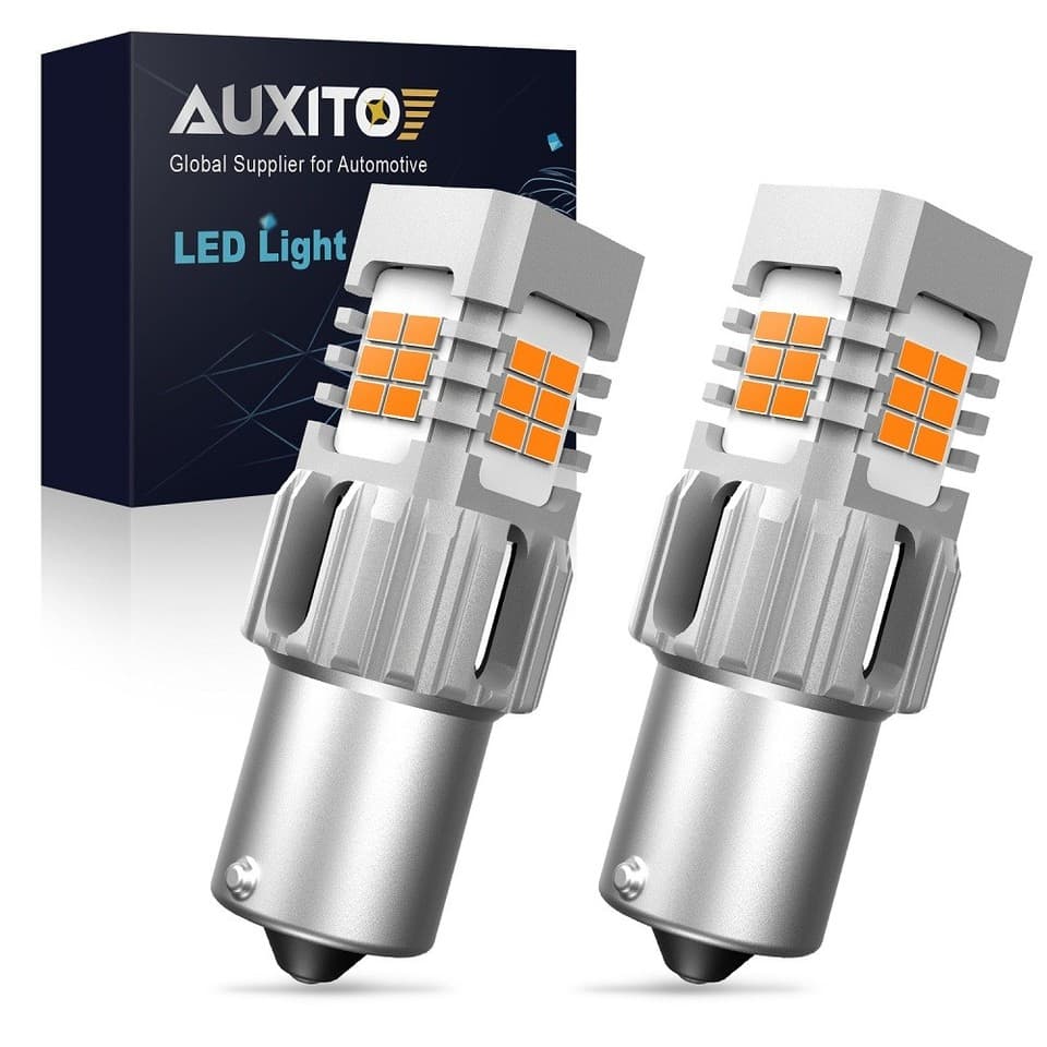 AUXITO 1156 1095 LED Turn Signal Light Bulbs Conversion Kit CANbus ...