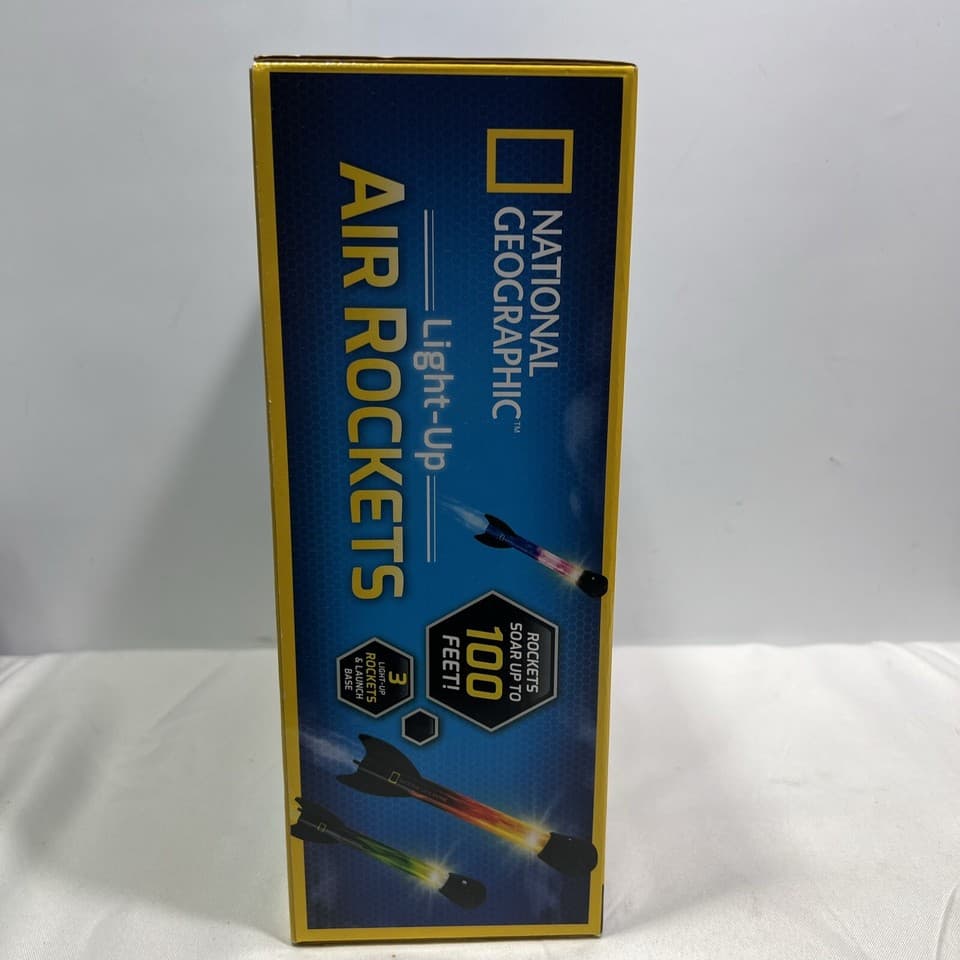 National Geographic Light Up Air Rockets, STEM Activity Set ~ NEW ...