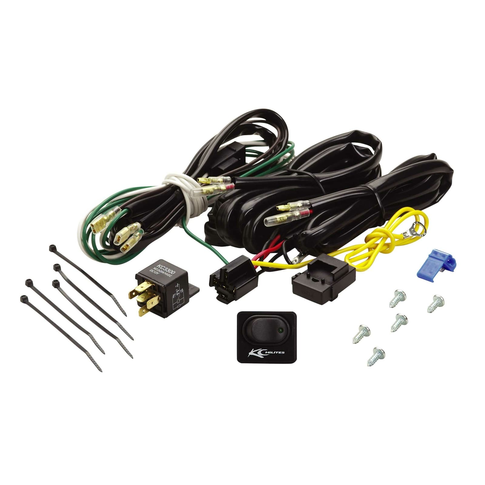 KC Hilites 12v Electric Front Mount Wiring Kit For Spot/Fog/Daylighters ...
