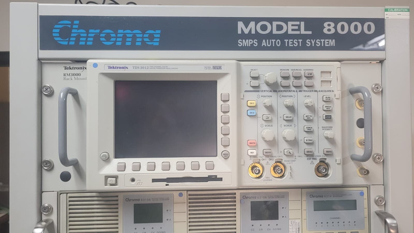 Chroma 8000 SMPS AUTOMATIC POWER SUPPLY TEST SYSTEM | eBay