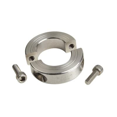 RULAND MANUFACTURING SP-10-ST Shaft Collar,Clamp,2Pc,5/8 In,316 SS ...