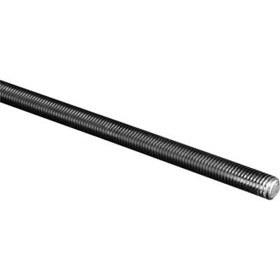 Hillman Steelworks 1/4 In. x 3 Ft. Stainless Steel Threaded Rod 11546 ...