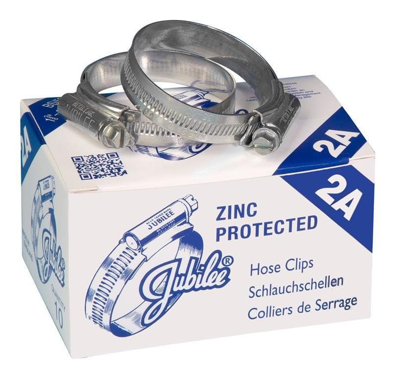 Genuine Jubilee Hose Clips Clamps Worm Drive Stainless Steel Mild Steel ...