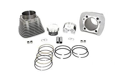 Big Bore 1200cc Cylinder Piston Conversion Kit Silver Wiseco 10:1 Rings ...