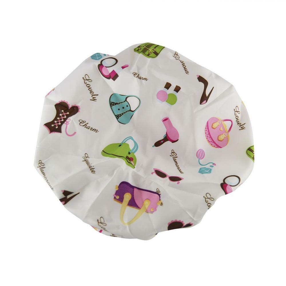 Betty Dain Fashionista Collection Mold Resistant Lined Shower Cap, Diva ...