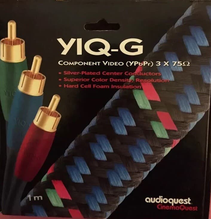 Audioquest YIQ-G Component Video Cable 1m | eBay