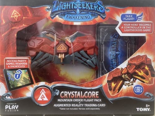 LIGHTSEEKERS AWAKENING CRYSTALCORE FLIGHT PACK ACTION FIGURE PLAYSET ...