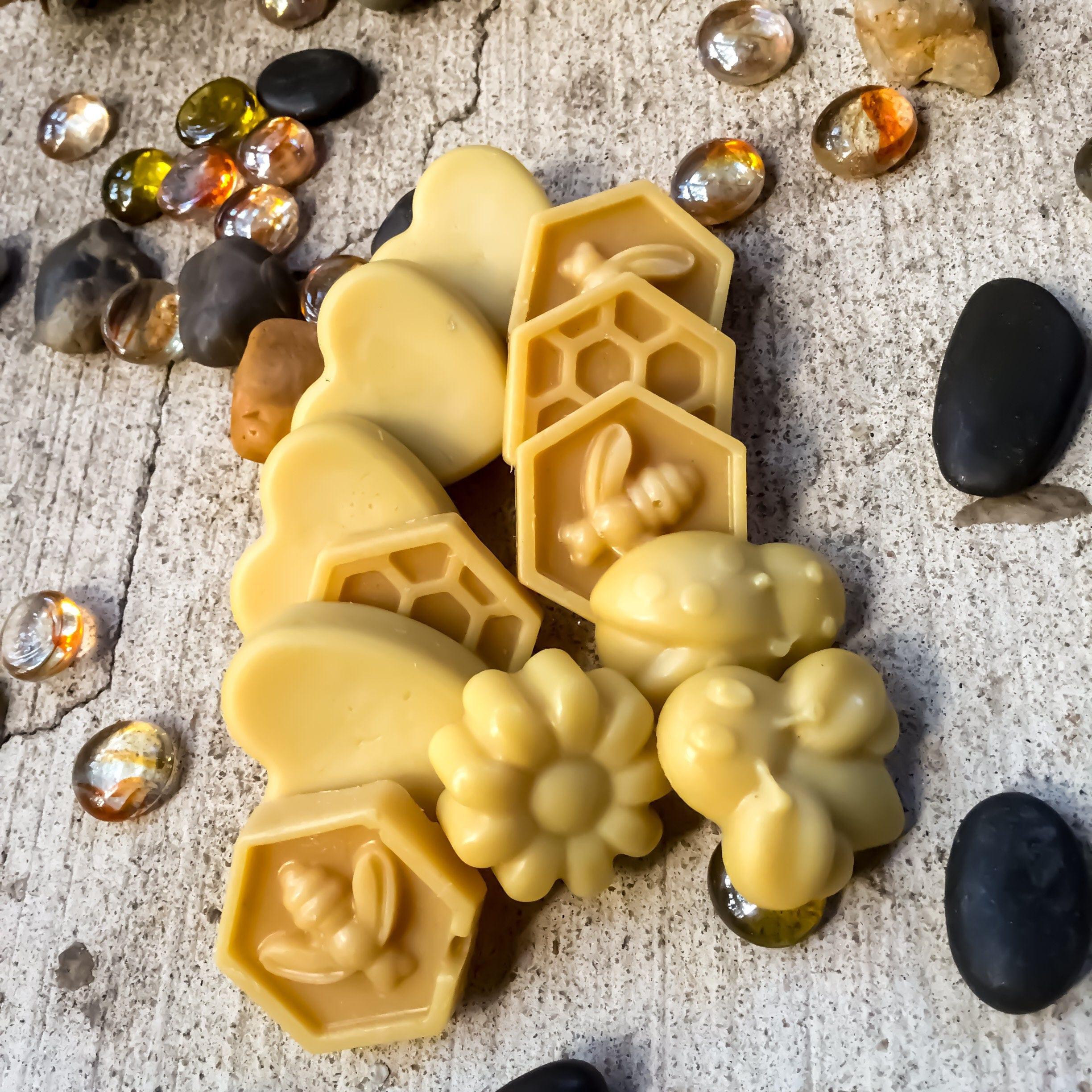 Pure organic Beeswax melts made with local Georgia beeswax in a variety ...