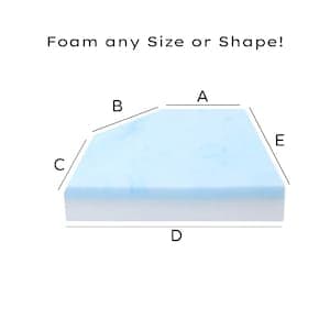 Custom Memory Foam Cushions Any Size, RV, Camper, Foam Insert, Custom ...