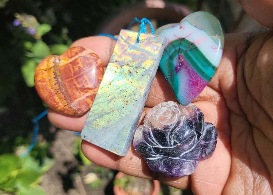 Bruised Crystal Lot / Spectrolite Labradorite / Metaphysical ...