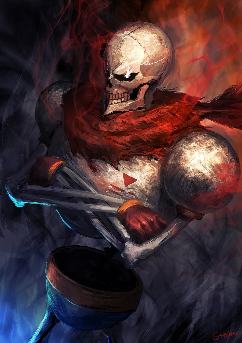 22 Papyrus Undertale Hd