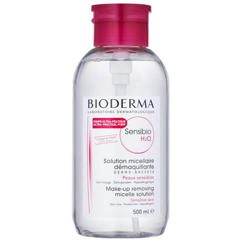 Bioderma Sensibio H2O, eau micellaire pour peaux sensibles avec pompe ...