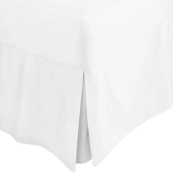 Shop 200 Thread Count Cotton Pleated Fitted Valance Sheet | Cotton ...
