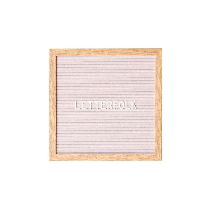 Letterfolk Poet Letter Board 16x20 White
