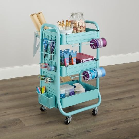 Gramercy Rolling Cart by Simply Tidy™ | Michaels | Room organization ...