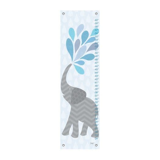 Oopsy Daisy Elephant Playtime Growth Chart | Art wall kids, Oopsy daisy ...