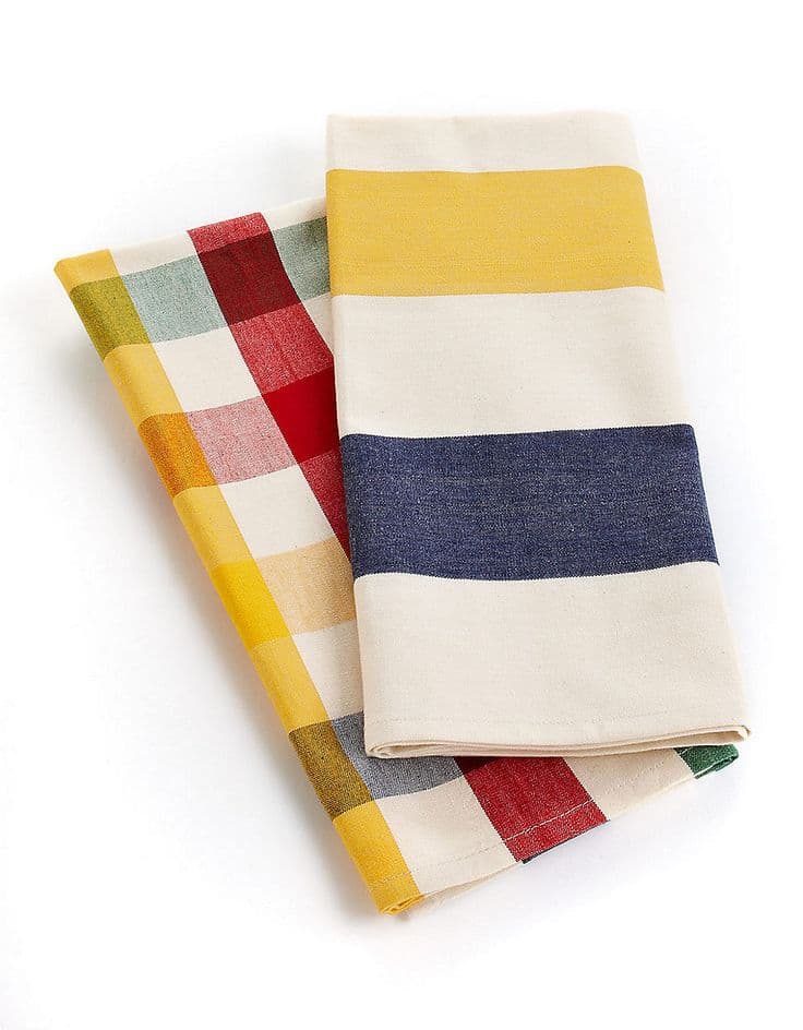 Two-Pack Cotton Tea Towel Set | Hudson's Bay | Cotton tea towels ...