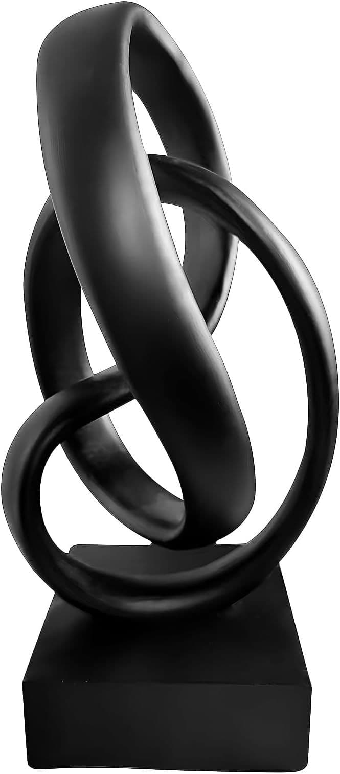 aboxoo Modern Abstract Mobius Band Statue Knot Sculptures Home Decor ...