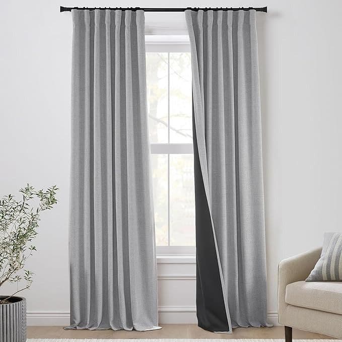 Heavy Duty Insulated Thermal Curtains for Winter