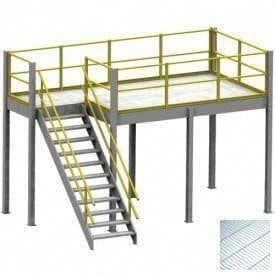 Mezzanines, Platforms & Stairs | Equipto - Complete Mezzanine Systems
