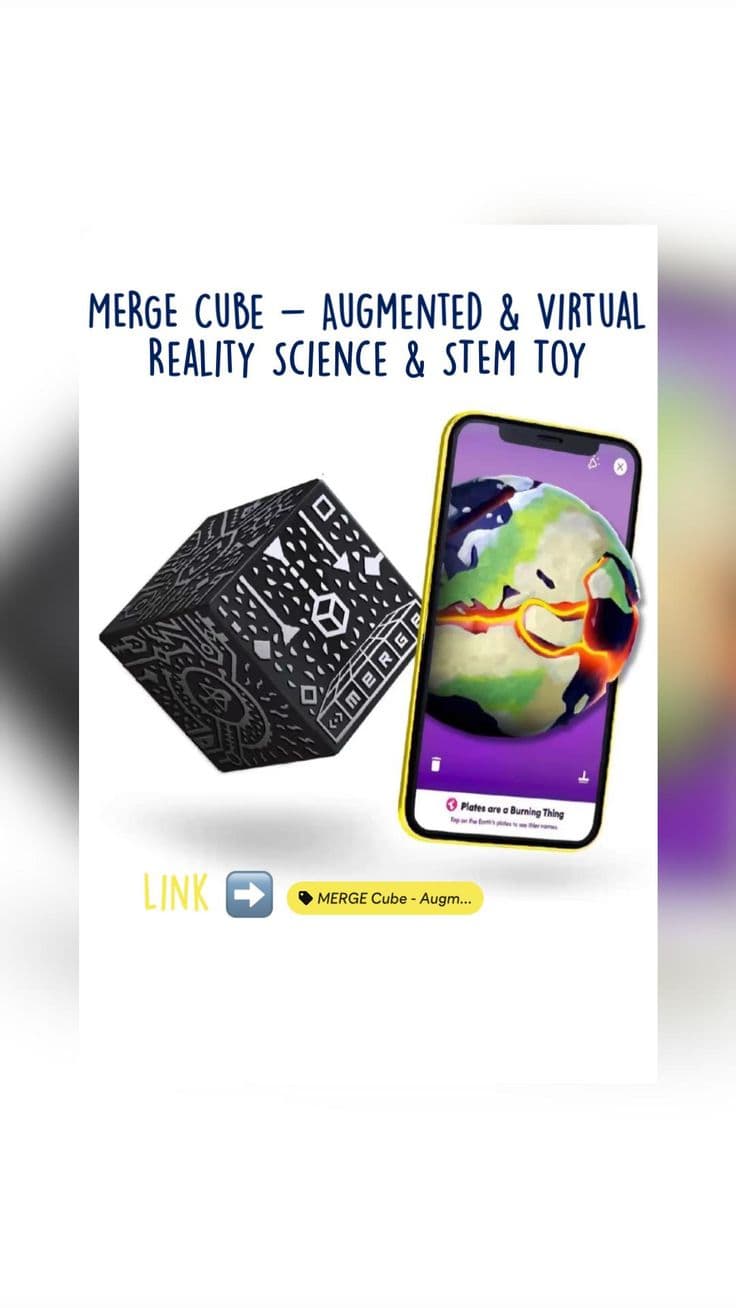 MERGE Cube - Augmented & Virtual Reality Science & STEM Toy | science ...