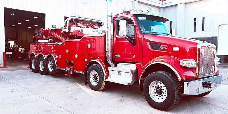 2019 Peterbilt 567 Twin Steer with Century 1150 Rotator