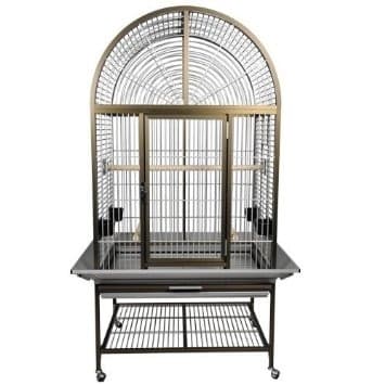 King's Cages ACA 3325 Arch TOP Aluminum Parrot CAGE Bird Toy Toys ...