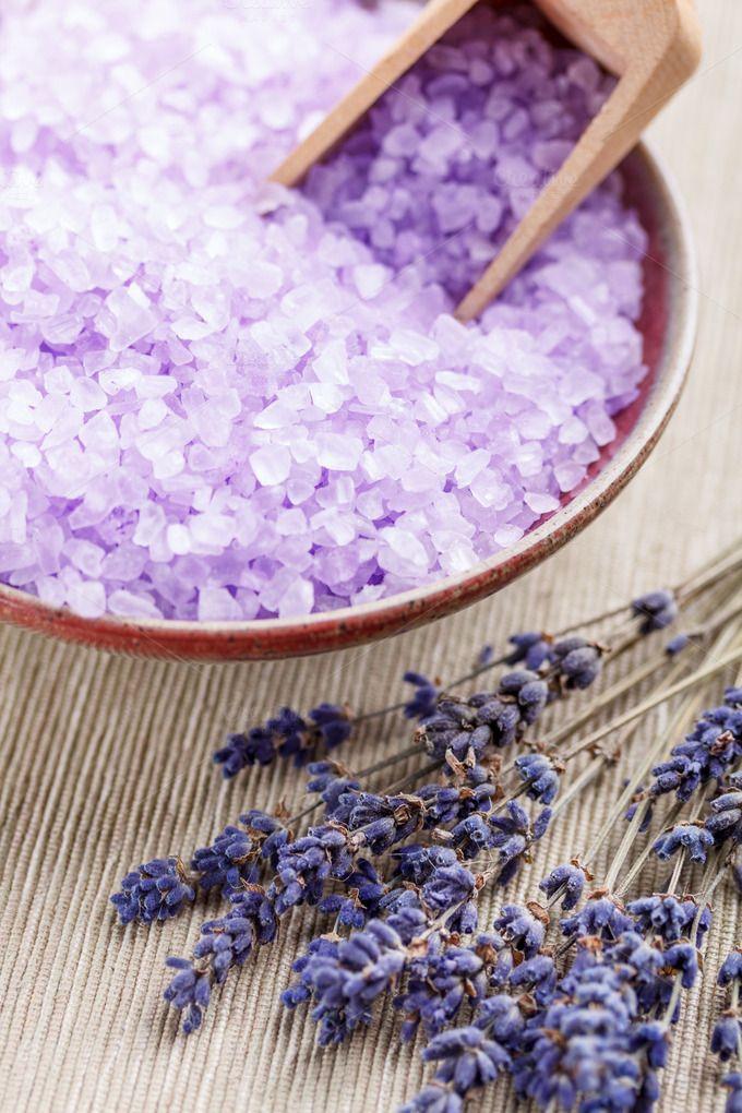 Lavender bath salt | Lavender bath, Bath salts, Lavender bath salts