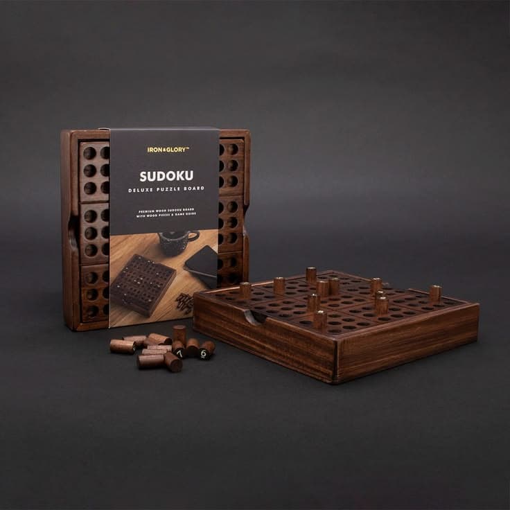 Toysmith Wooden Sudoku Game Board